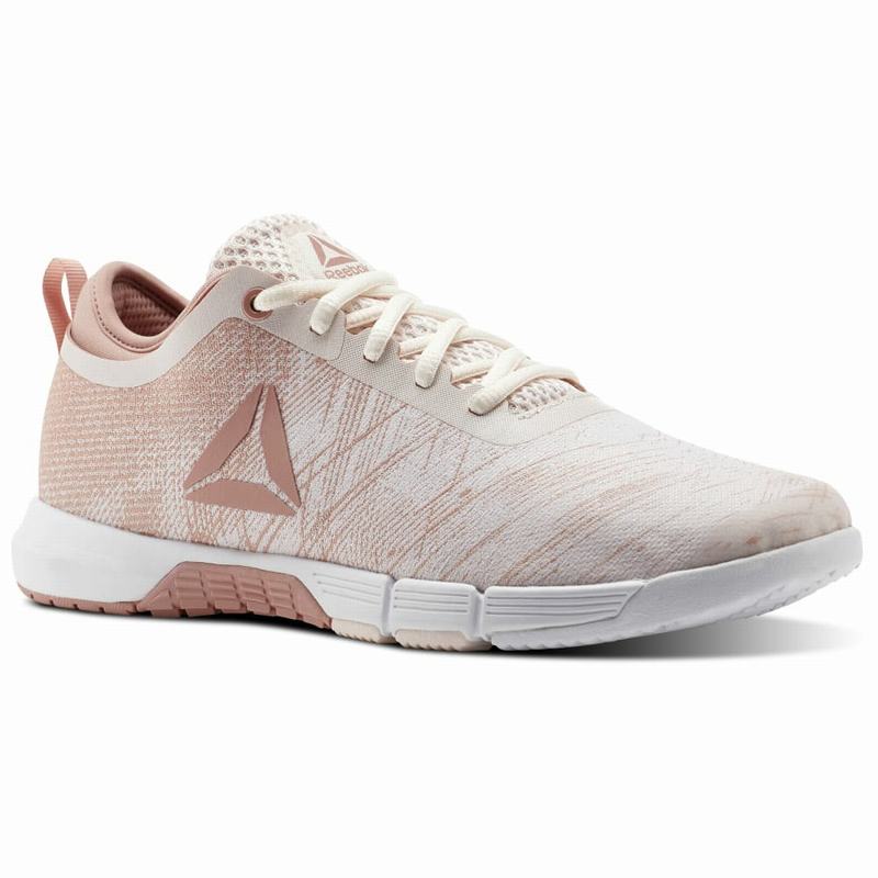 Reebok Speed Her Tr Training Shoes Womens Pink/White/Silver India RA9527ZH